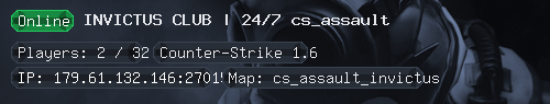 INVICTUS CLUB | 24/7 cs_assault