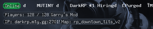 💀 MUTINY 💀 DarkRP #1 Hiring🔥Purge🔫M9K💸Drugs💊G